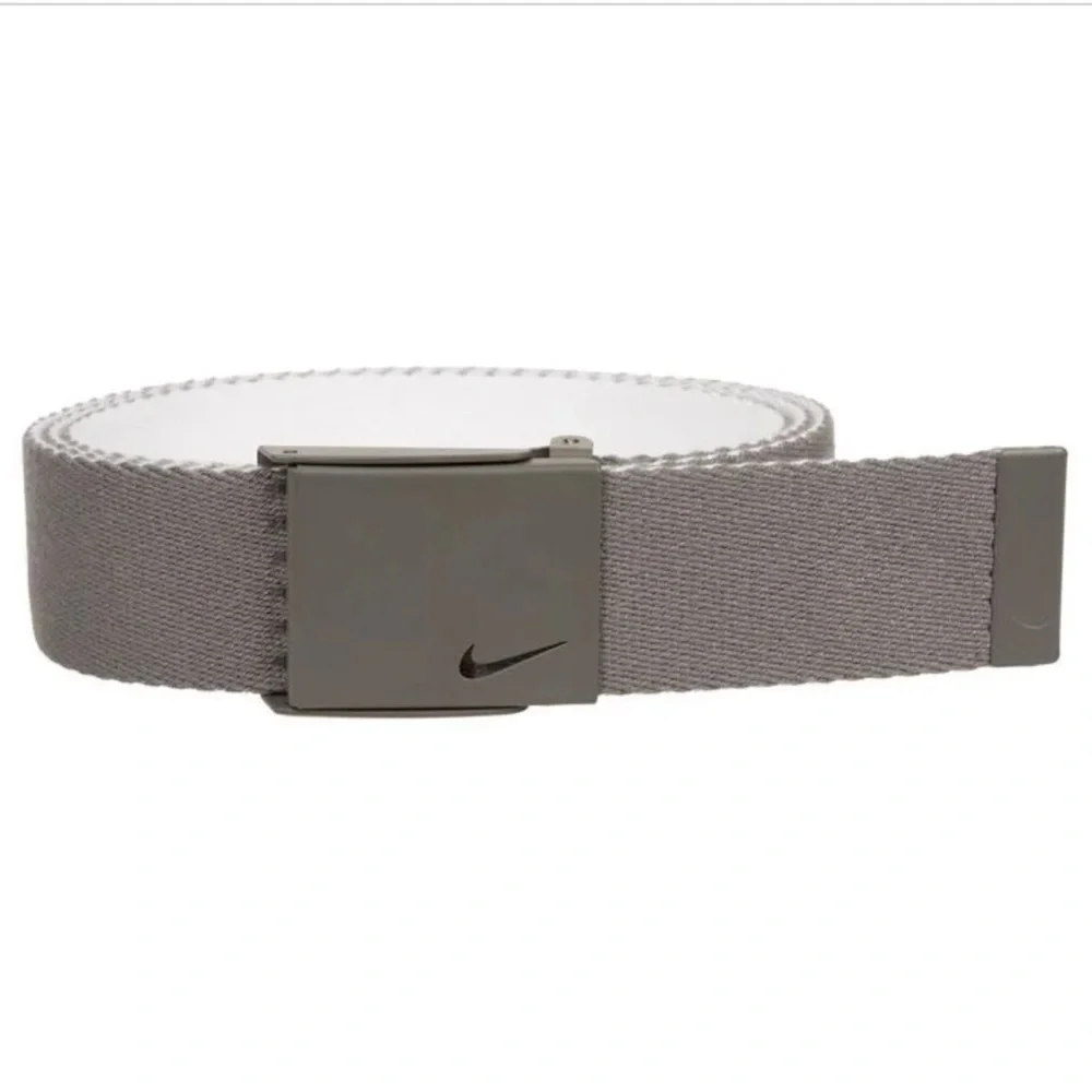 Nike Tech Essentials Web adjustable Gray Belt up 42”
